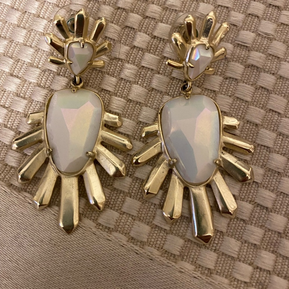 Kendra Scott Sterling Earrings